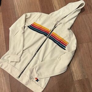 aviator nation 5 stripe zip